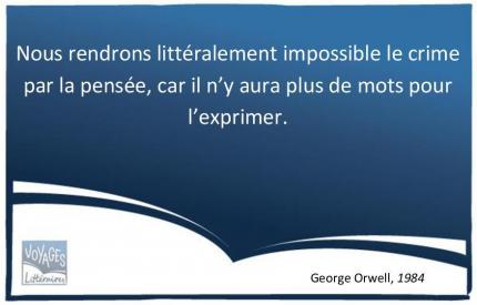 Citation 1984 Orwell - Le langage