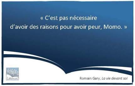 Citation de Romain Gary